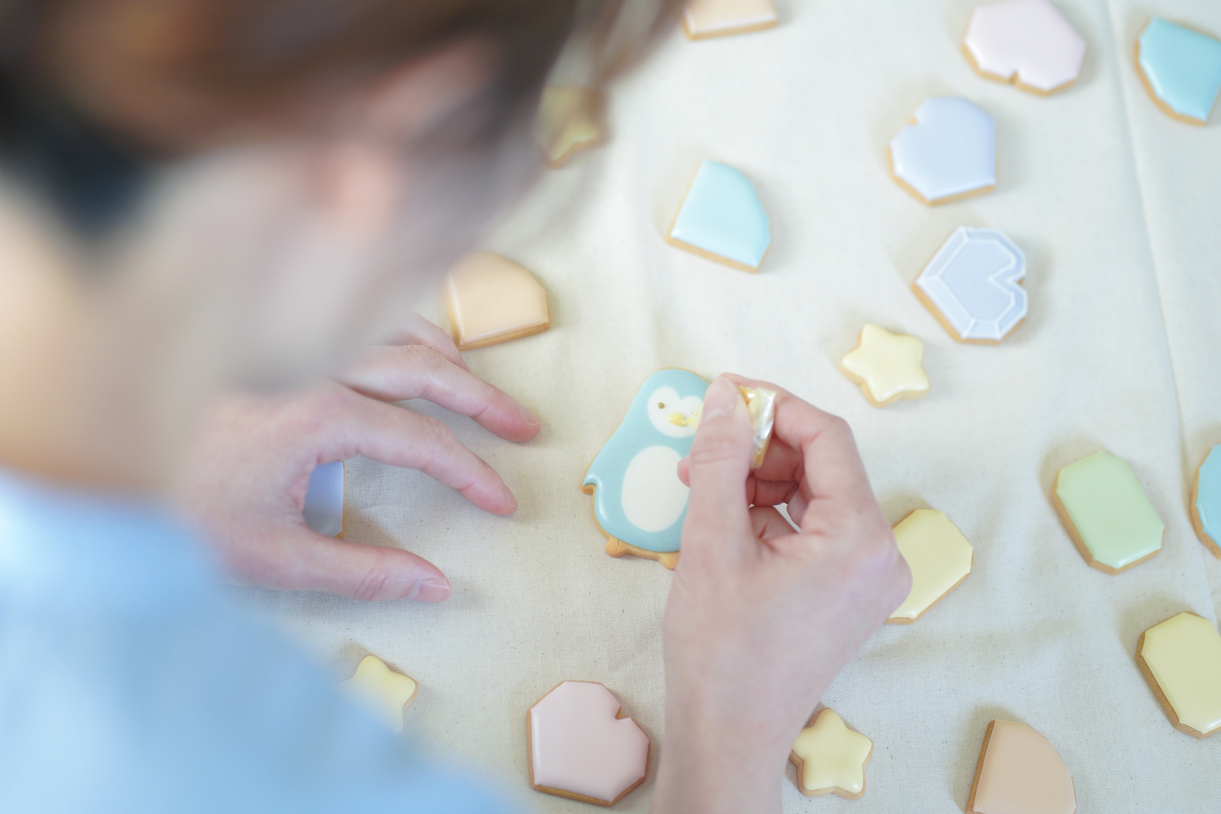 製作過程 アイシング描画